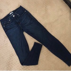 Good American Good Legs Dark Wash Denim Jeans